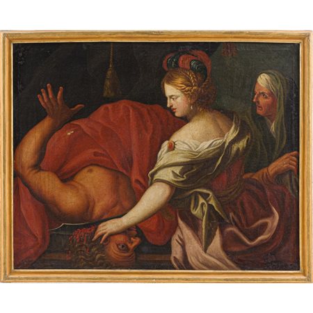 DOMENICO ZAMPIERI (Cerchia di), Olio su tela