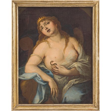 GIACOMO FARELLI, Cleopatra, Olio su tela
