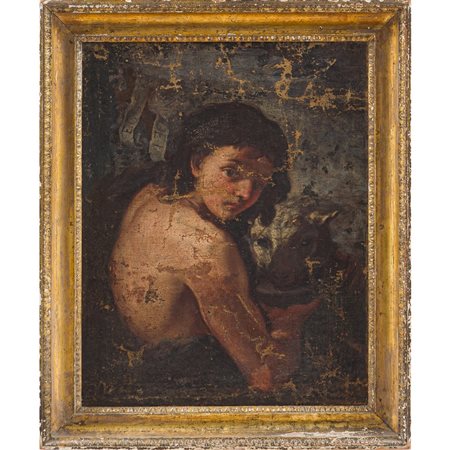 SCUOLA SICILIANA DELLA FINE DEL XVII SECOLO, Olio su tela