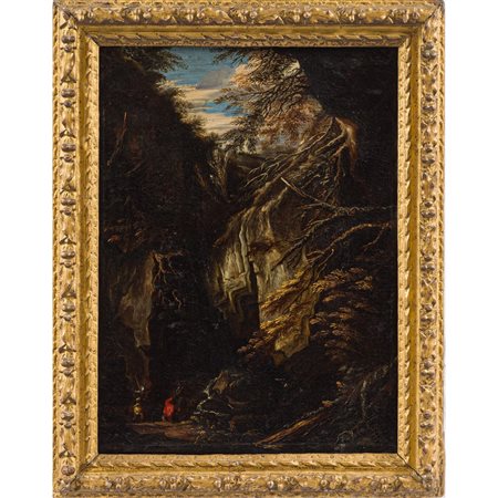 SALVATOR ROSA (Attr.le), Olio su tela