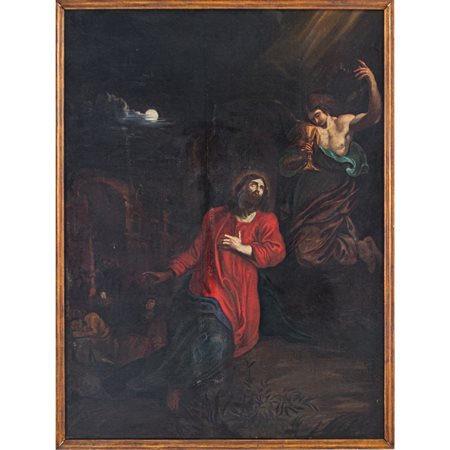 ANTOON VAN DYCK (Cerchia di), Olio su tela