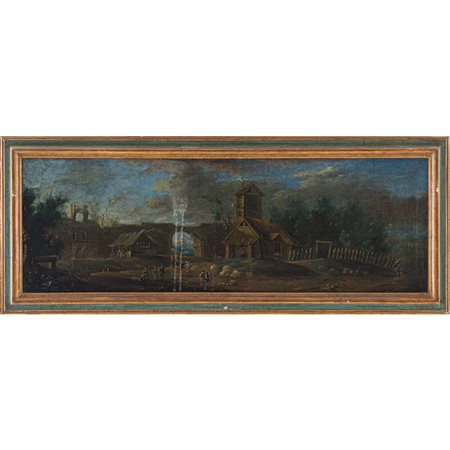 SCUOLA VENETA DEL XVIII SECOLO, Olio su tela