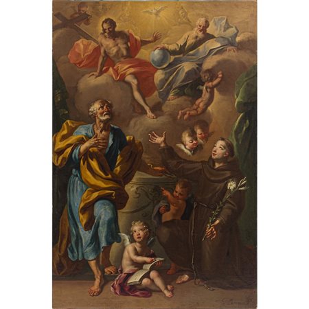 GUGLIELMO BORREMANS, Olio su tela