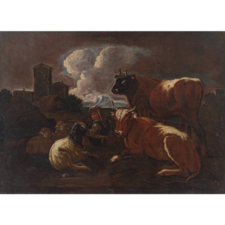 PHILIPP PETER ROSS (Attr.le), Olio su tela