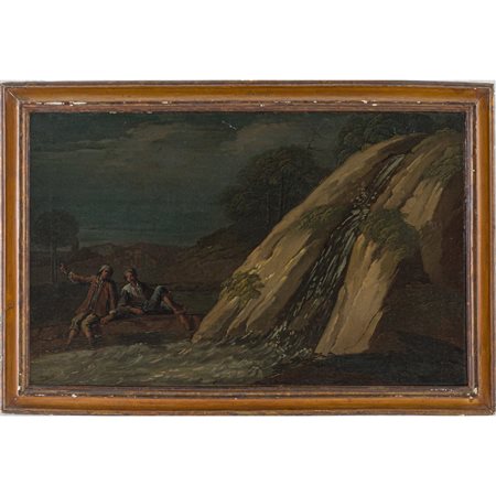 ALESSANDRO MAGNASCO (Attr.le), Olio su tela