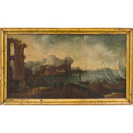 LEONARDO COCCORANTE (Cerchia di), Olio su tela