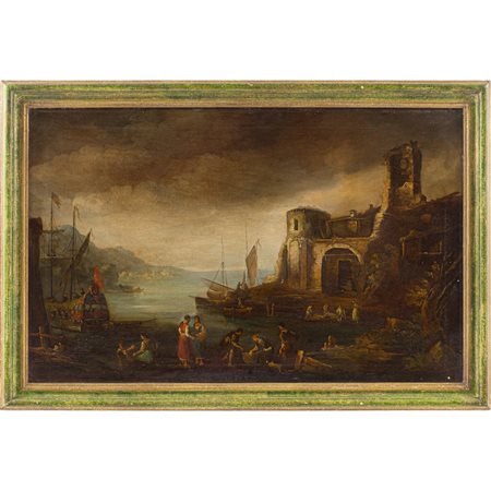 SCUOLA VENETA DEL XVIII SECOLO, Olio su tela