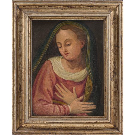SCUOLA TOSCANA DEL XVII SECOLO, Olio su tavola di pioppo