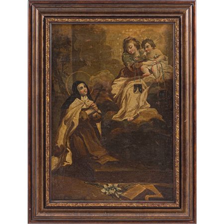 SCUOLA EMILIANA DEL XVII SECOLO, Olio su tela