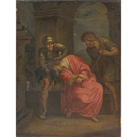 SCUOLA FRANCESE DEL XVIII SECOLO, Olio su tela