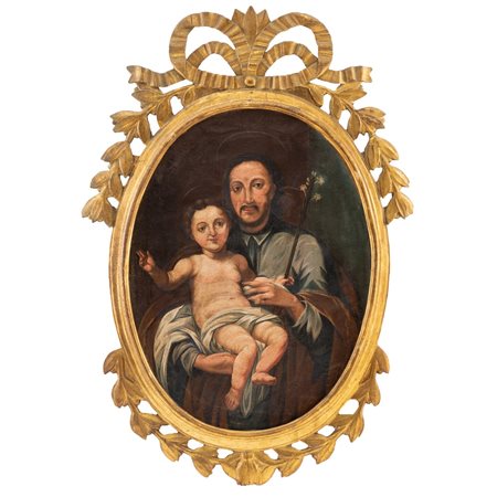 SCUOLA DELL'ITALIA MERIDIONALE DEL XVIII SECOLO, Olio su tela