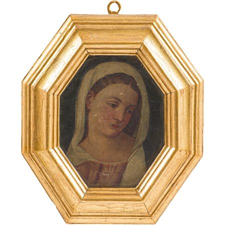 SCUOLA VENETA DEL XVII SECOLO, Olio su tavola