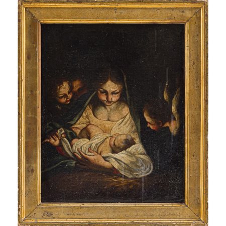 CARLO MARATTA (Cerchia di), Olio su tela