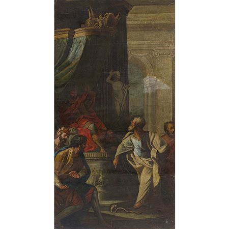 SCUOLA DELL'ITALIA SETTENTRIONALE XVIII SECOLO, Olio su tela