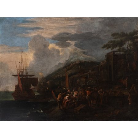 ADRIAN VAN DER KABEL (Attr.le), Olio su tela