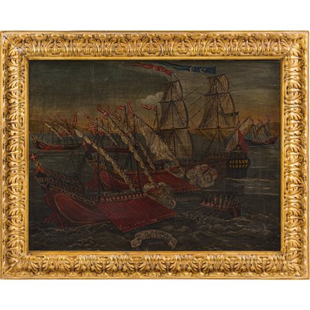 SCUOLA EUROPEA DEL XIX SECOLO, Olio su tela