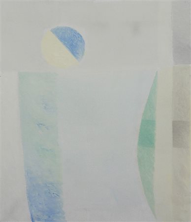 Rampin Saverio Senza titolo, 1981 olio su tela, cm. 59x47 firmato in basso a...