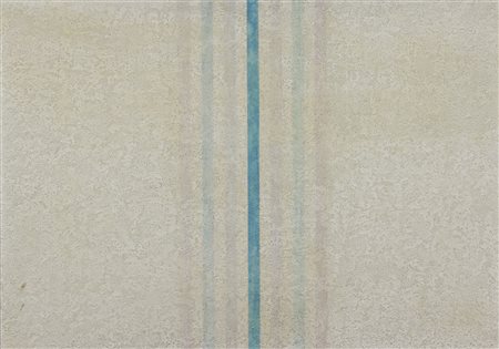 Marchegiani Elio Grammature di colore, 1974 supporto intonaco, cm. 53x73...