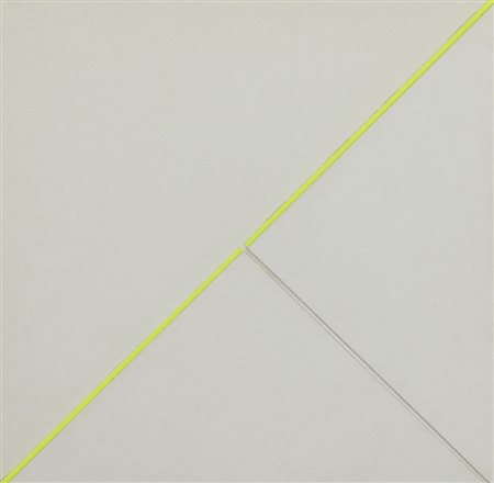 De Alexandris Sandro Giallo diagonale - proiezione di luce. Rilievo G/1 M,...