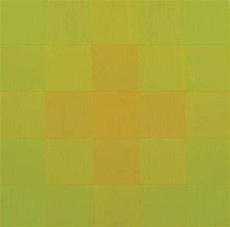 Tornquist Jorrit Senza titolo, 1973 acrilico liquitex su tavola, cm. 40x40...