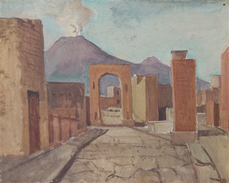Borra Pompeo Pompei, 1934/1936 olio su tela, cm. 57x71 opera pubblicata sul...