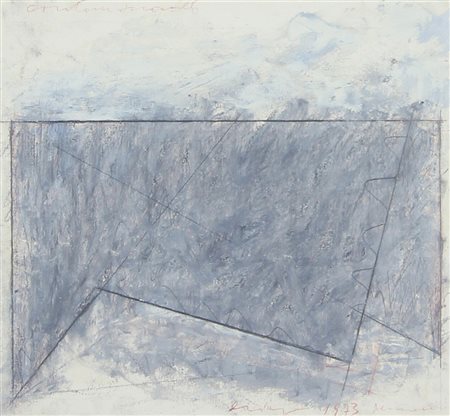 Aricò Rodolfo Senza titolo, 1973 tecnica mista su carta, cm. 23,5x25,5...