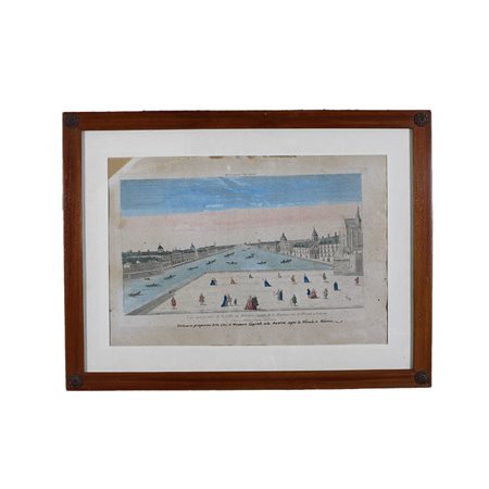 LOTTO DI DUE ACQUEFORTI COLORATE