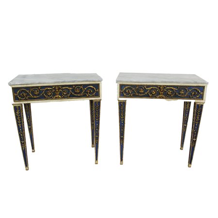 COPPIA DI PICCOLE CONSOLLE 