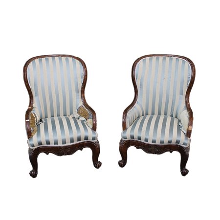 COPPIA POLTRONE LUIGI FILIPPO