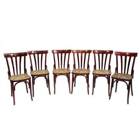 LOTTO DI 6 SEDIE MODELLO THONET