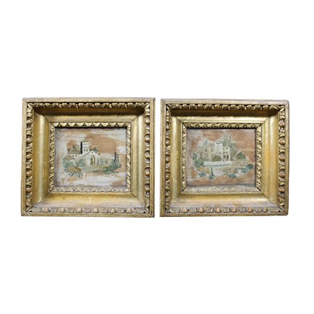 COPPIA DI ELEGANTI CORNICI