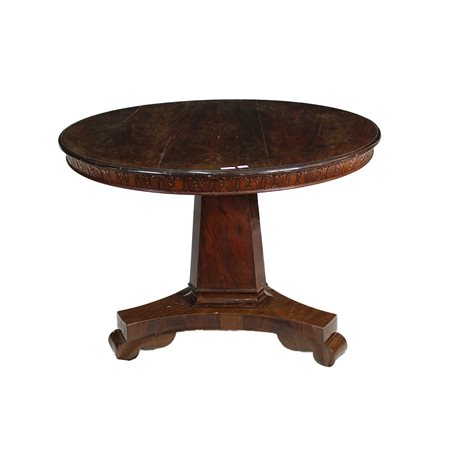 TAVOLINO IMPERO DA SALOTTO A PIEDE CENTRALE