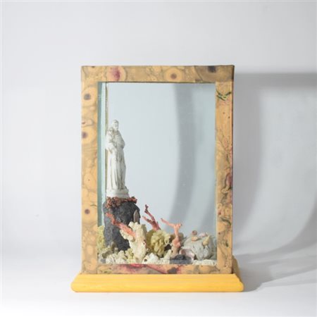 A coral and Saint diorama