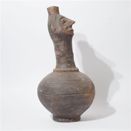 An African terracotta vase