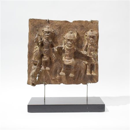 Bronze plaque in Benin style