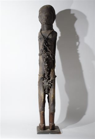 An impressive African Nkondi fetish