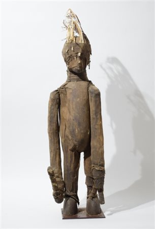 A rare and large African Kafigeledjo oracle figure