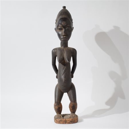 A fine African 'mother and child' sculpture