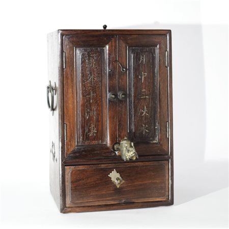 A fine hardwood Chinese cabinet