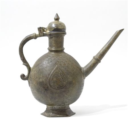A bronze ewer