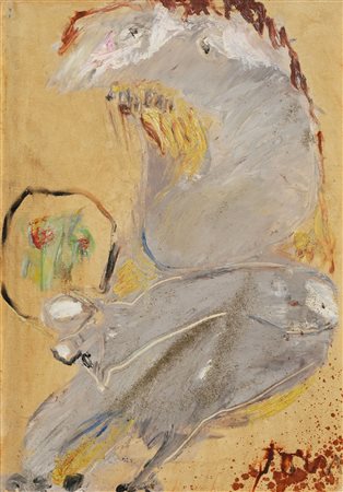 ASGER  JORNPortrait de Cardazzo, 1956