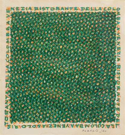 PIERO DORAZIO
Senza titolo, 1960