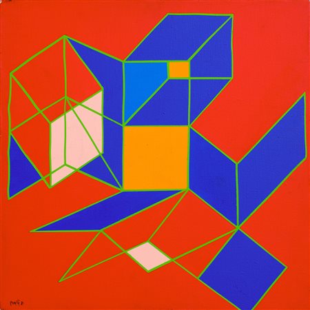 ACHILLE PERILLI
Con riferimento al quadrato, 1981