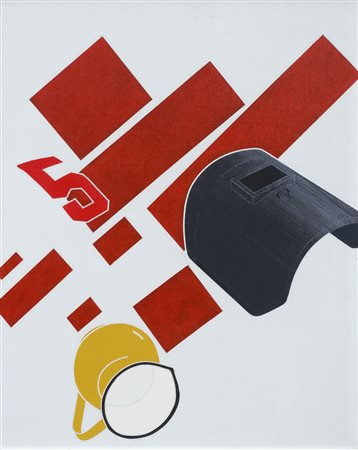 EMILIO TADINI
Paesaggio di Malevic , 1972