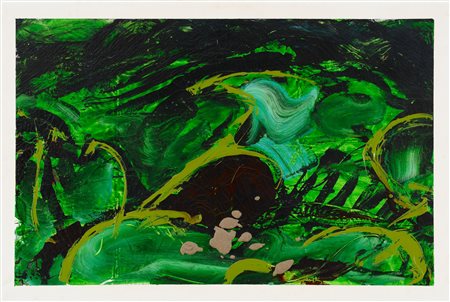 MARIO SCHIFANO
Sempre verde , 1989