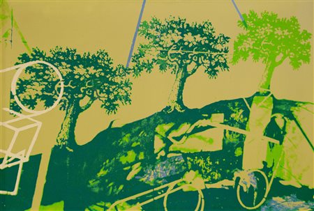 MARIO SCHIFANO
Senza titolo, 1971-72