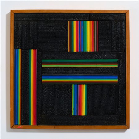 GUGLIELMO ACHILLE CAVELLINIOpere geometriche distrutte, 1970-71