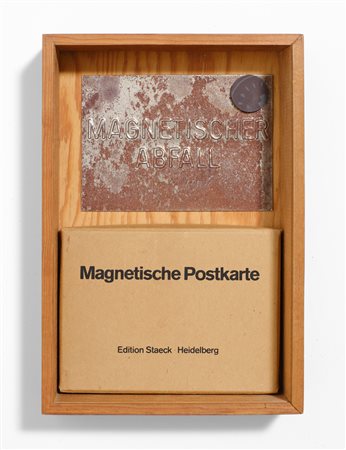 JOSEPH BEUYS
Magnetic Postcard, 1975