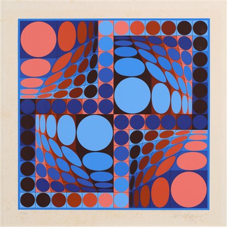 VICTOR VASARELY
Senza titolo, 