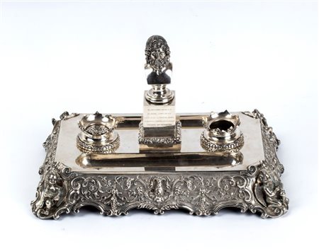 Giuseppe Giovara ( (notizie Prima Metà Sec. XIX) - ) Calamaio italiano in...